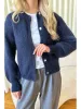 Ida cardigan - navy sold by Brando