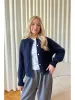 Ida cardigan - navy sold by Brando