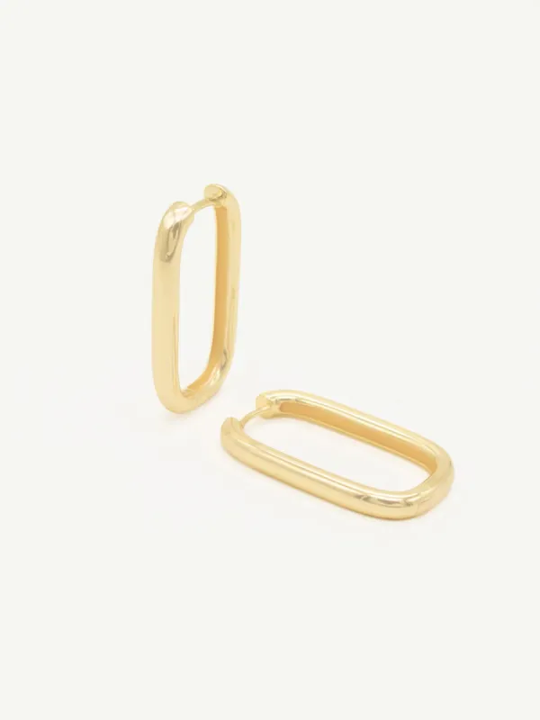 Edge Hoops - Gold sold by Brando