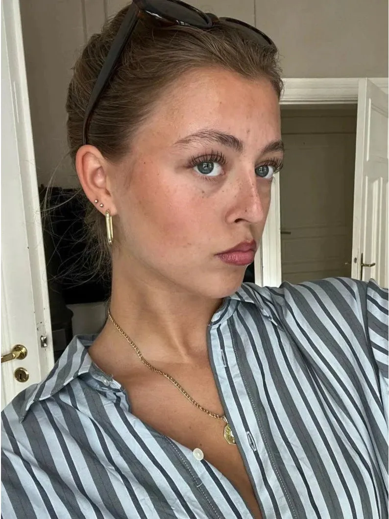 Edge hoops - gold sold by Brando product image thumbnail 4