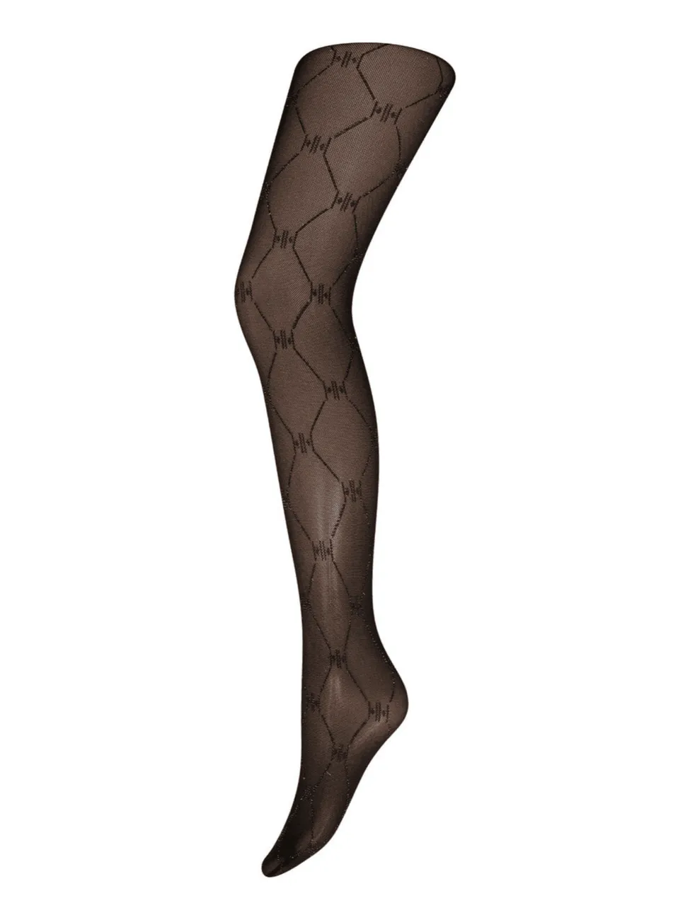 Hype the detail strømpebukse glitter - sort sold by Brando