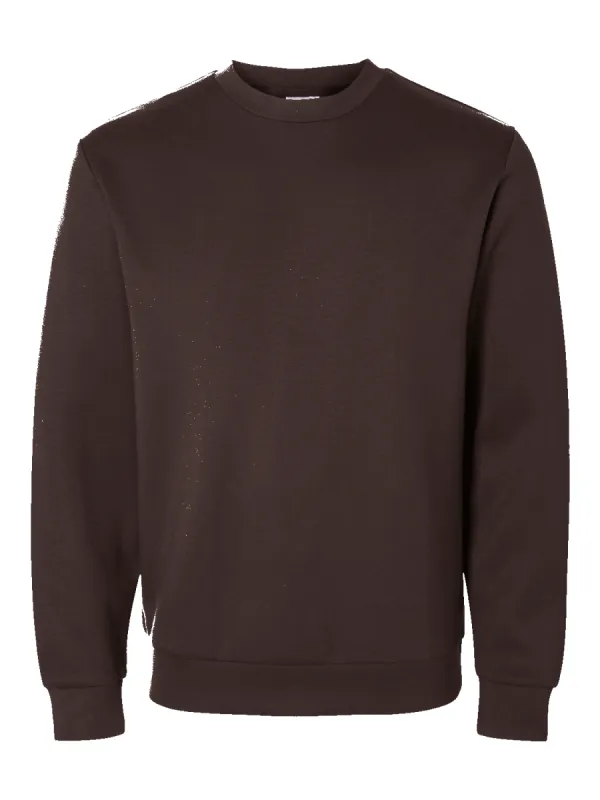 Emanuel soft crew neck sweat genser - chocolate torte sold by Brando