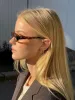 Petite Diamond Edge Hoops - Gold sold by Brando
