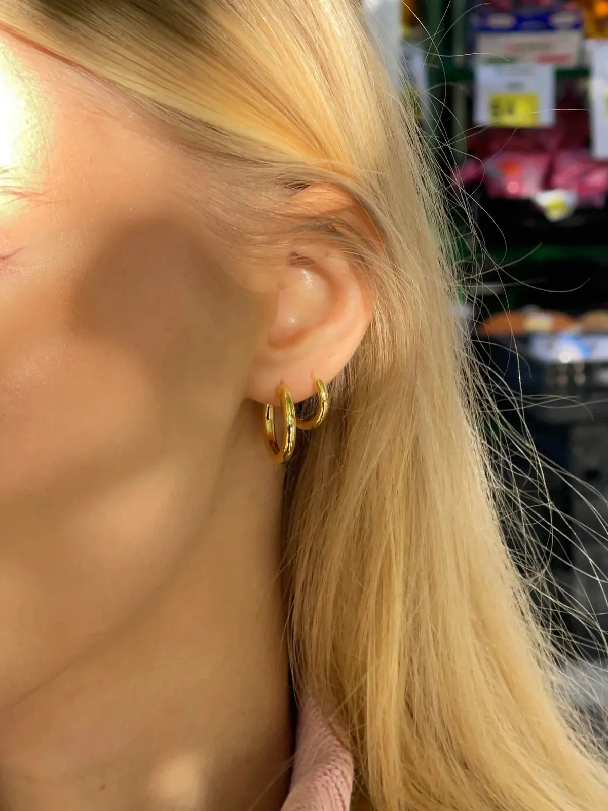 Perfect hoops l - gold sold by Brando product image thumbnail 2