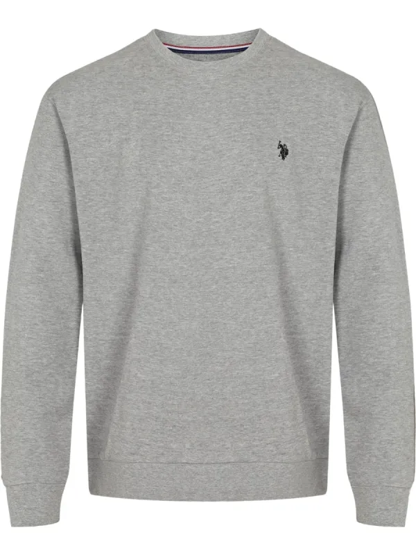 Adler sweat - greymelange made by U.S. Polo Assn.