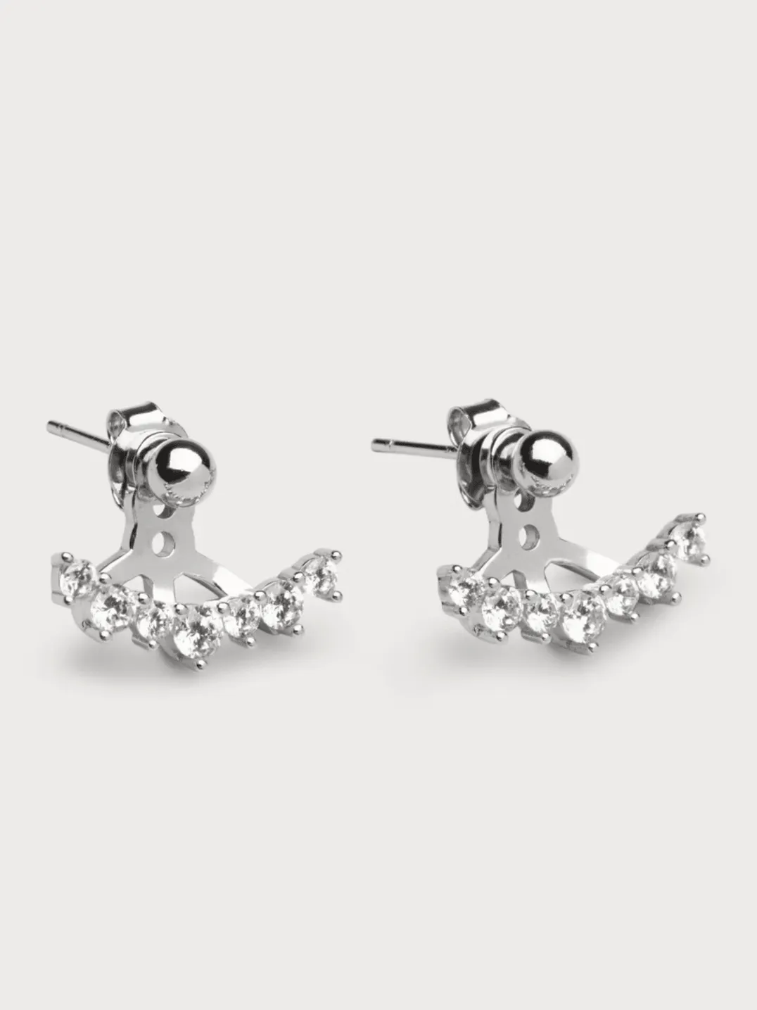 Sparkles earrings - silver plated sold by Brando