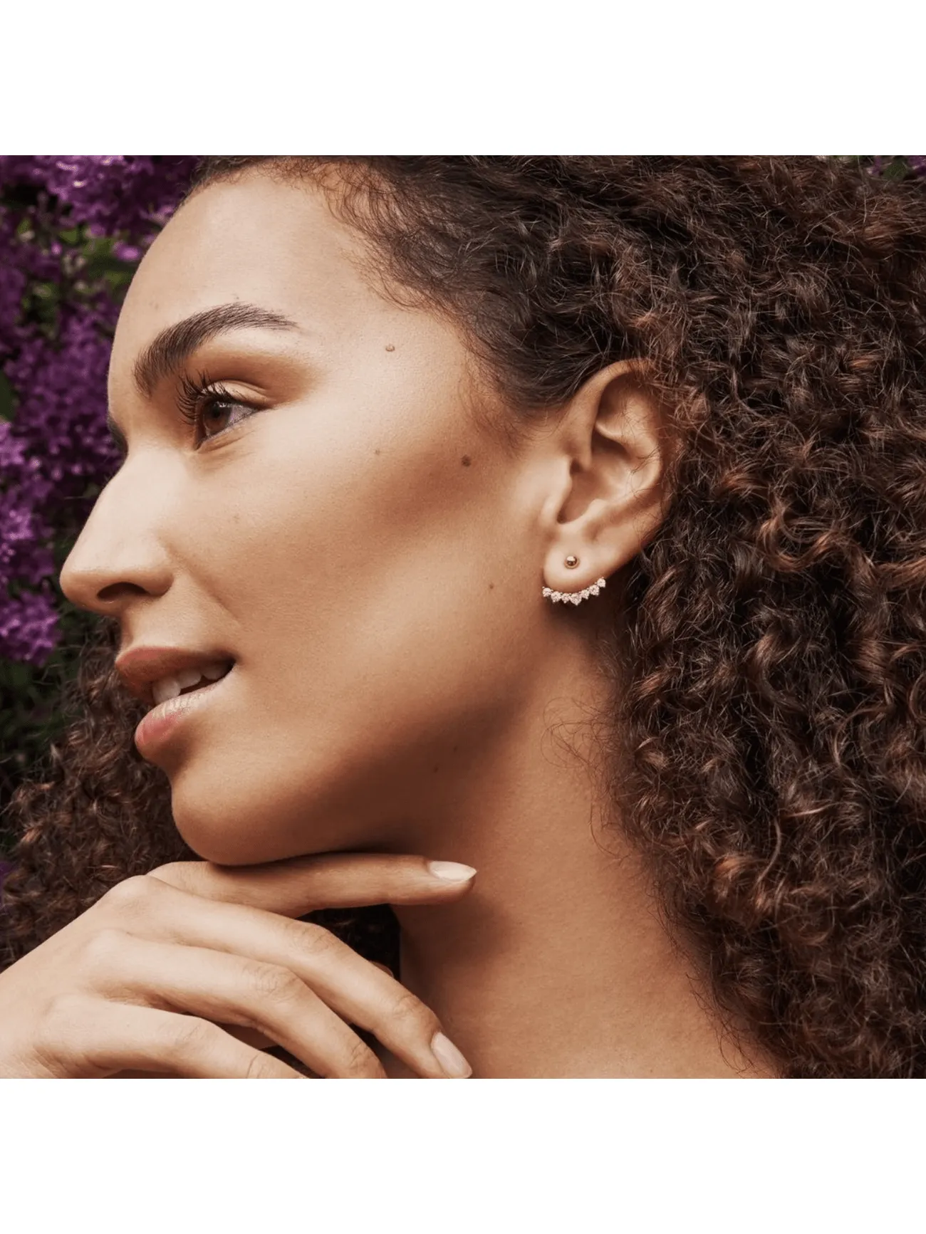 Sparkles earrings - silver plated sold by Brando product image thumbnail 3