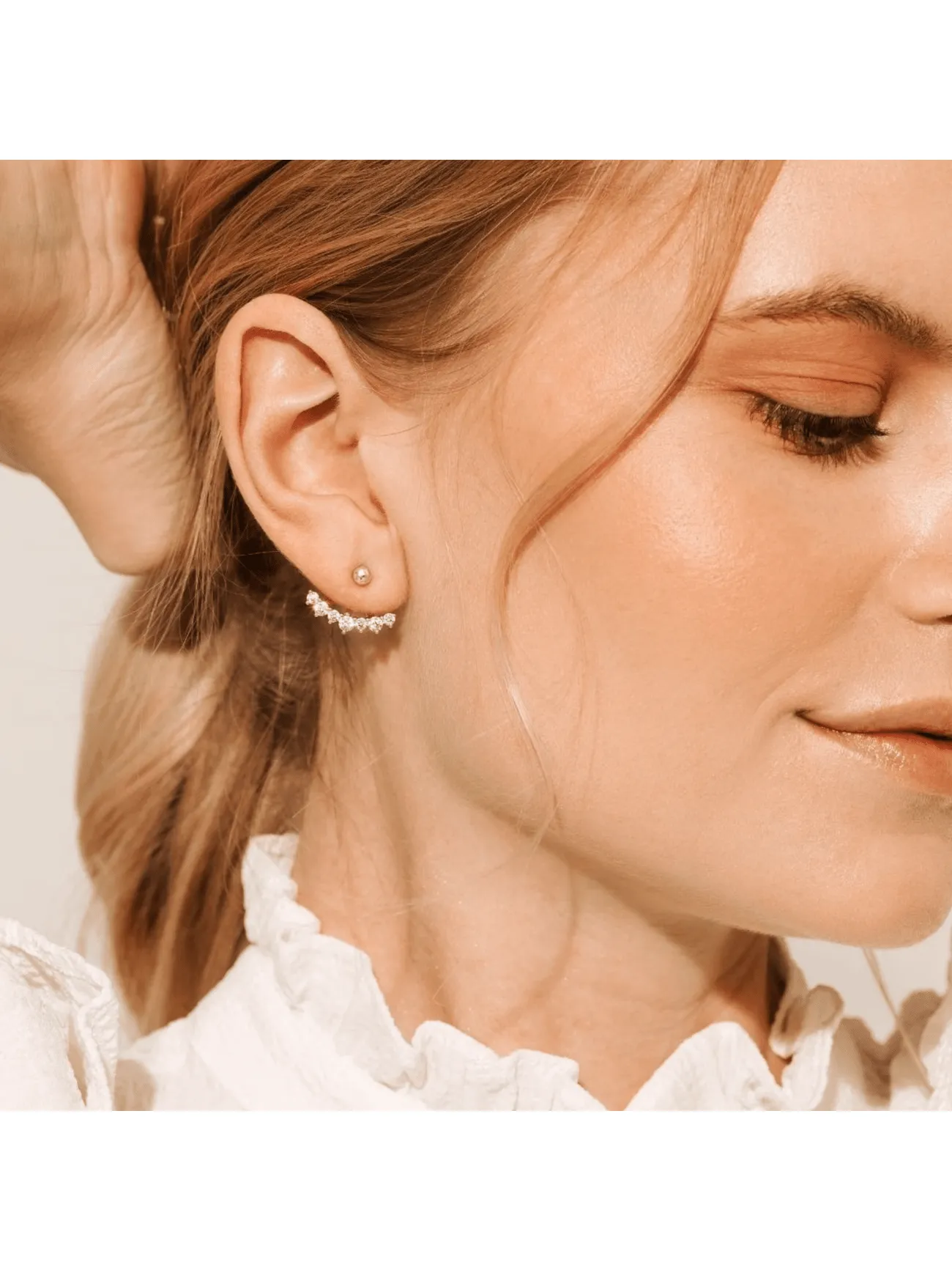 Sparkles earrings - silver plated sold by Brando product image thumbnail 2