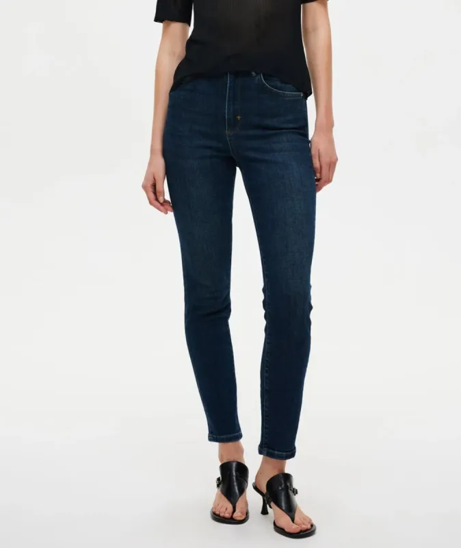 Lola Mom Jeans - Midnight sold by Brando