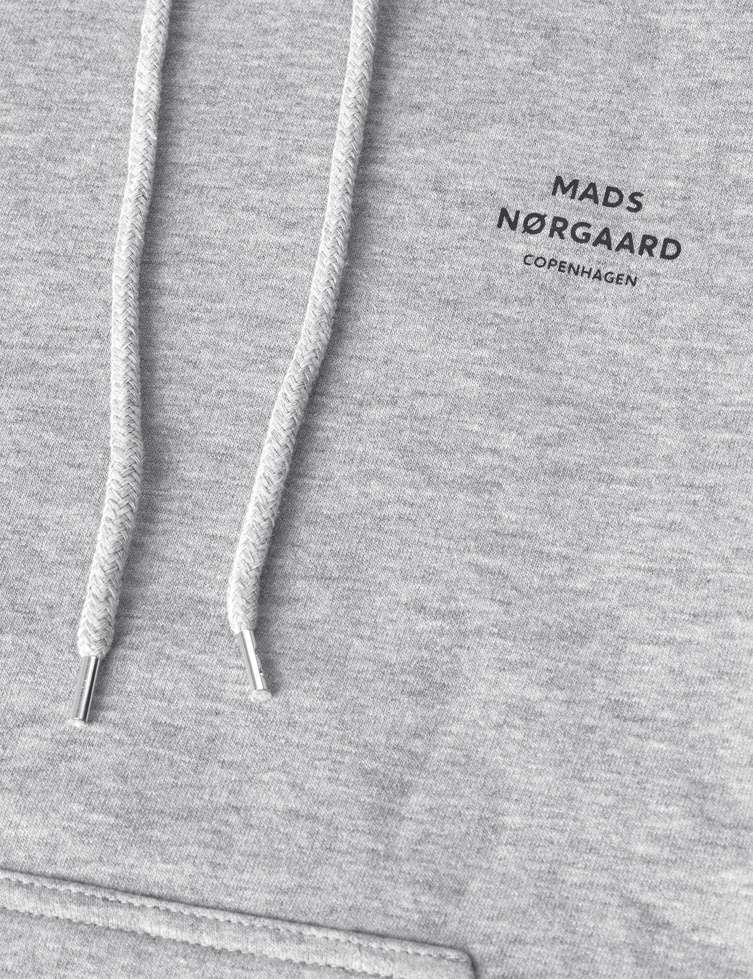 Standard Hoodie Logo Sweat - Grey Melange sold by Brando product image thumbnail 2