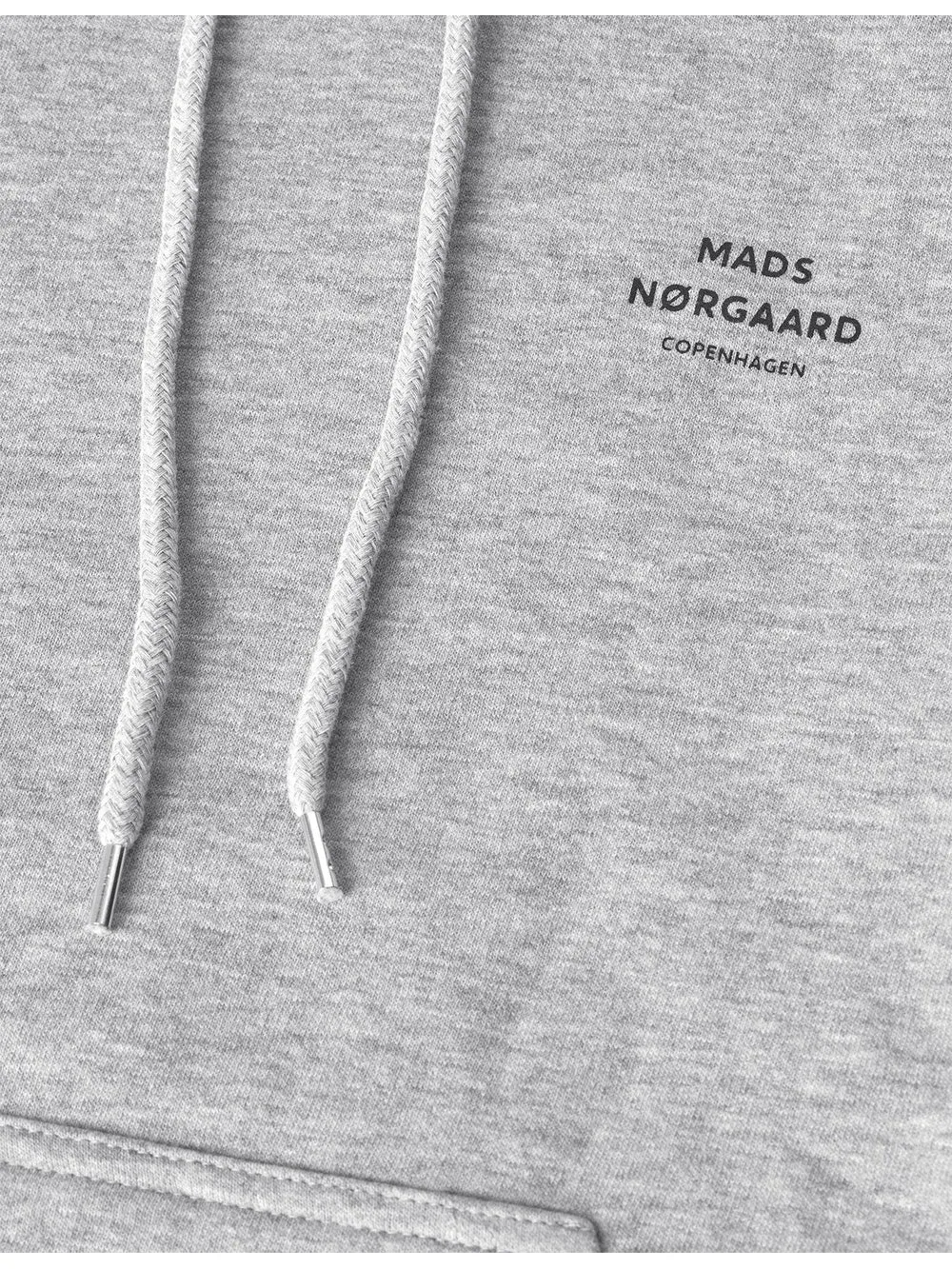 Standard hoodie logo sweat - grey melange sold by Brando product image thumbnail 2
