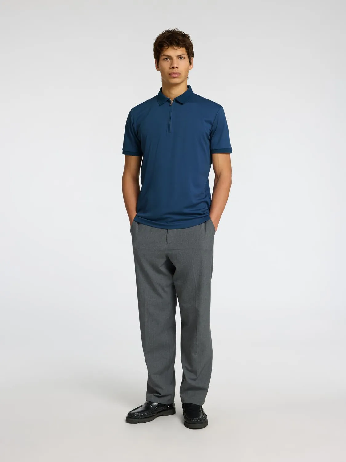 Fave zip polo skjorte - oceana sold by Brando product image thumbnail 2