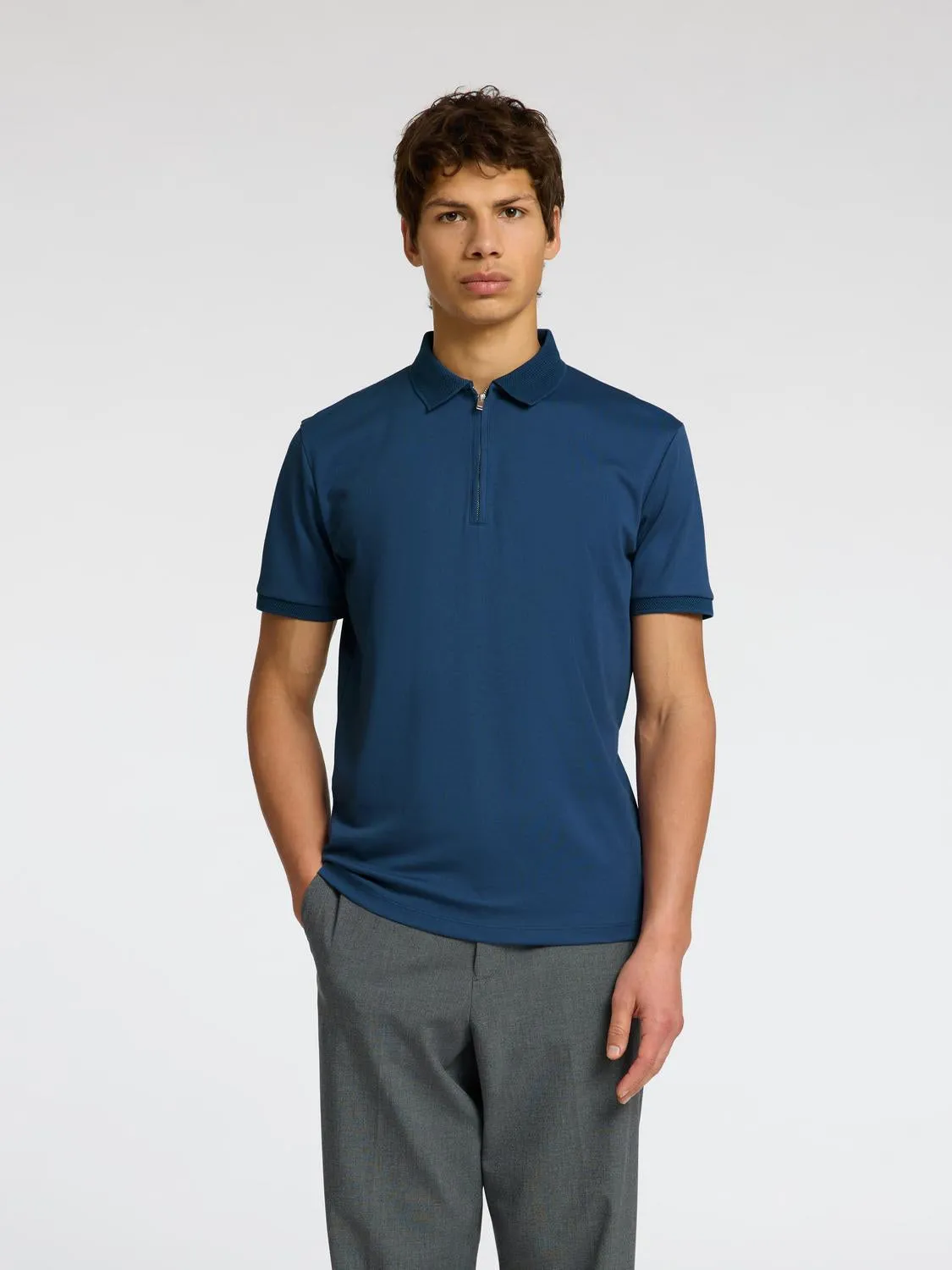 Fave zip polo skjorte - oceana sold by Brando product image thumbnail 3