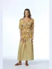 Lilou dress - green flowerprint sold by Brando