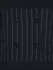 Alma blazer - navy pin stripe sold by Brando