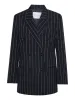 Alma blazer - navy pin stripe sold by Brando