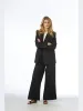 Alma blazer - navy pin stripe sold by Brando