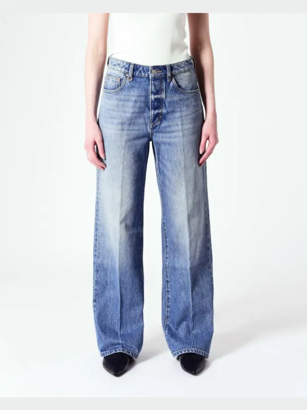 Coco relaxed jeans - margaux vintage indigo sold by Brando
