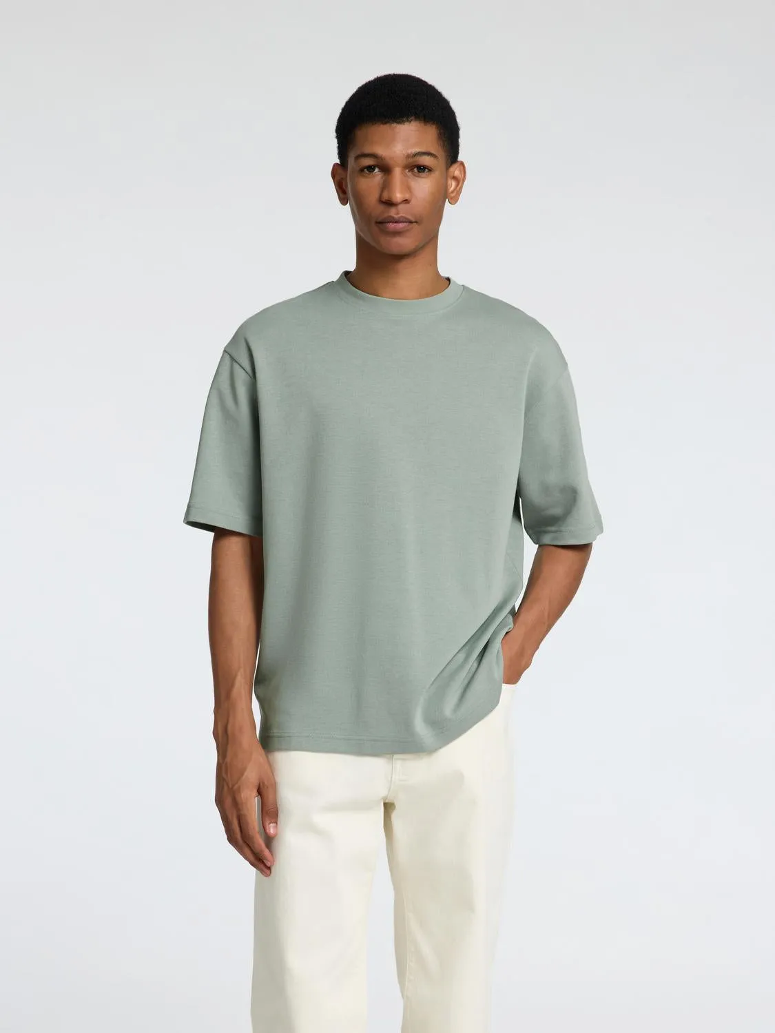 Loose oscar t-skjorte - iceberg green sold by Brando product image thumbnail 3