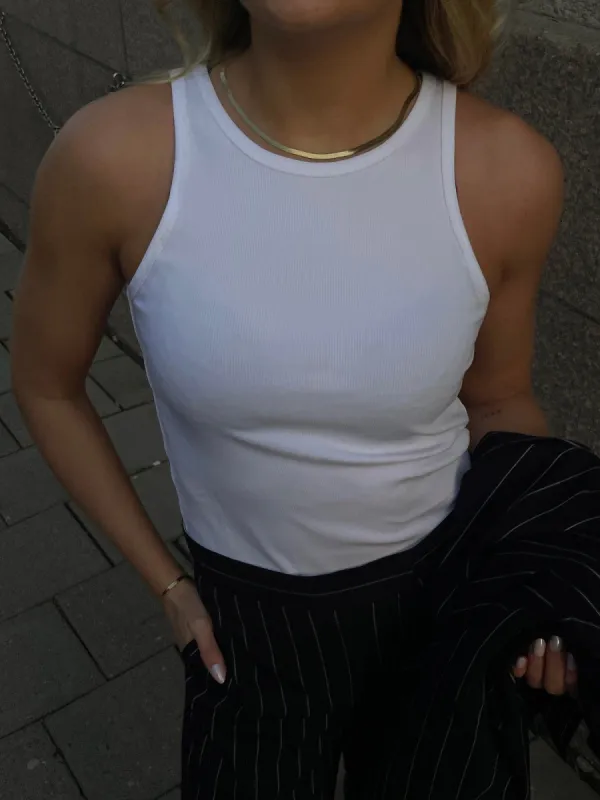 Charlotte top - bright white sold by Brando
