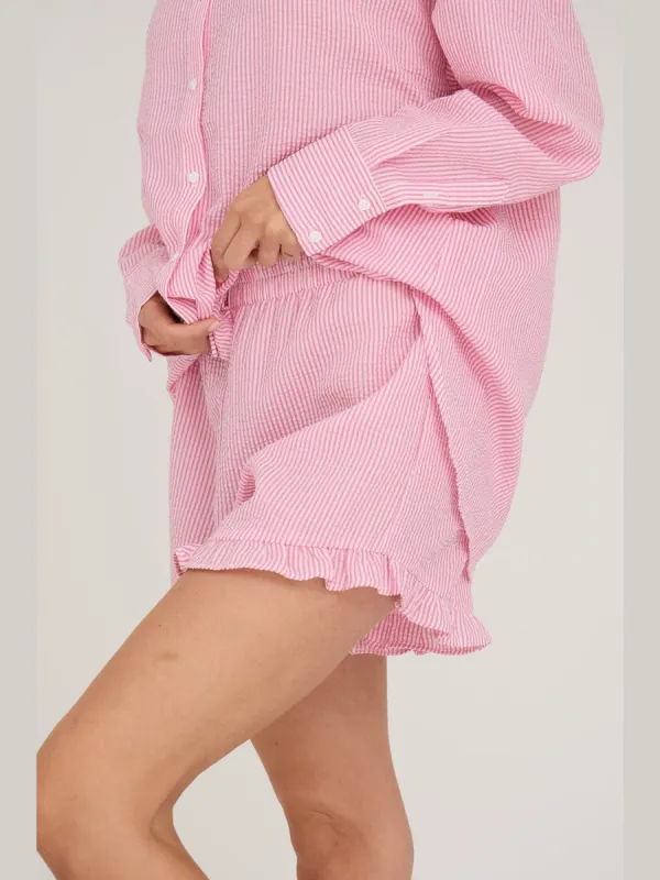 Sonja shorts - hot pink/white sold by Brando