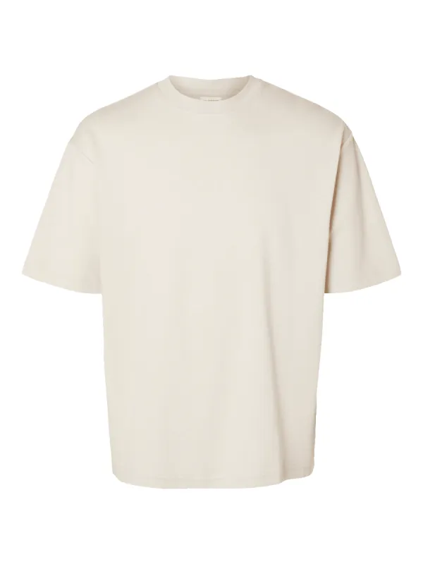 Loose oscar t-skjorte - oatmeal sold by Brando