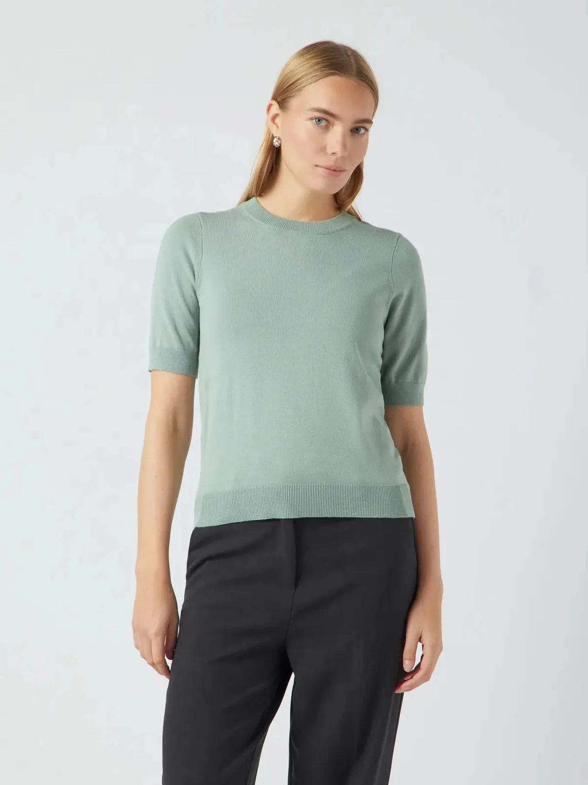 Lena knit pullover - iceberg green sold by Brando product image thumbnail 3