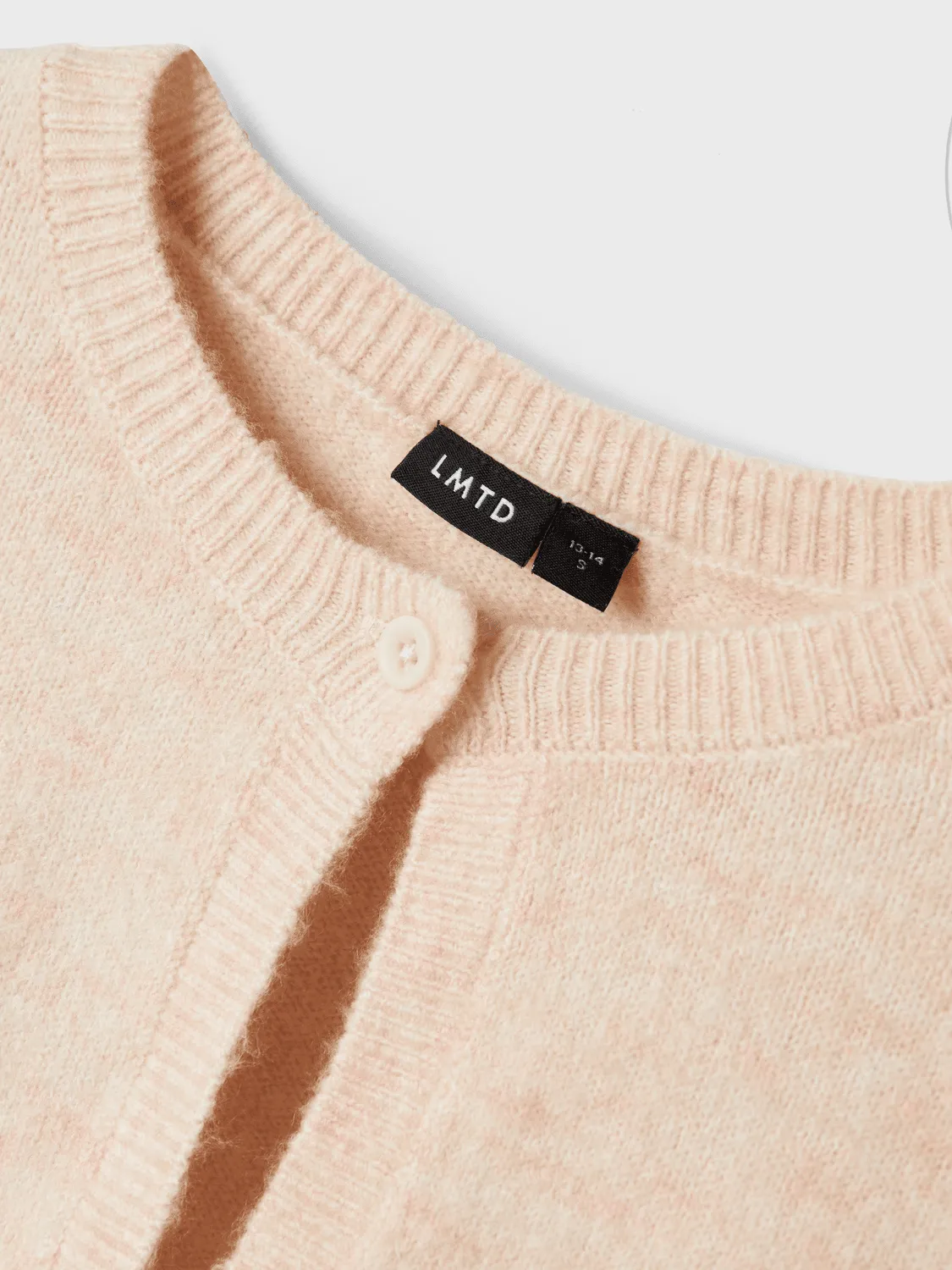 LODET CROP CARDIGAN - Pink Marshmallow sold by Brando product image thumbnail 2