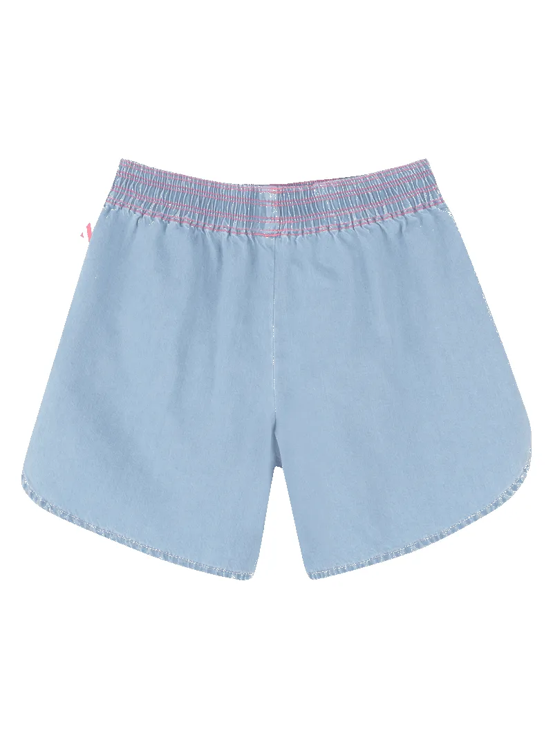 DENIM SHORTS - BLEACH sold by Brando product image thumbnail 2