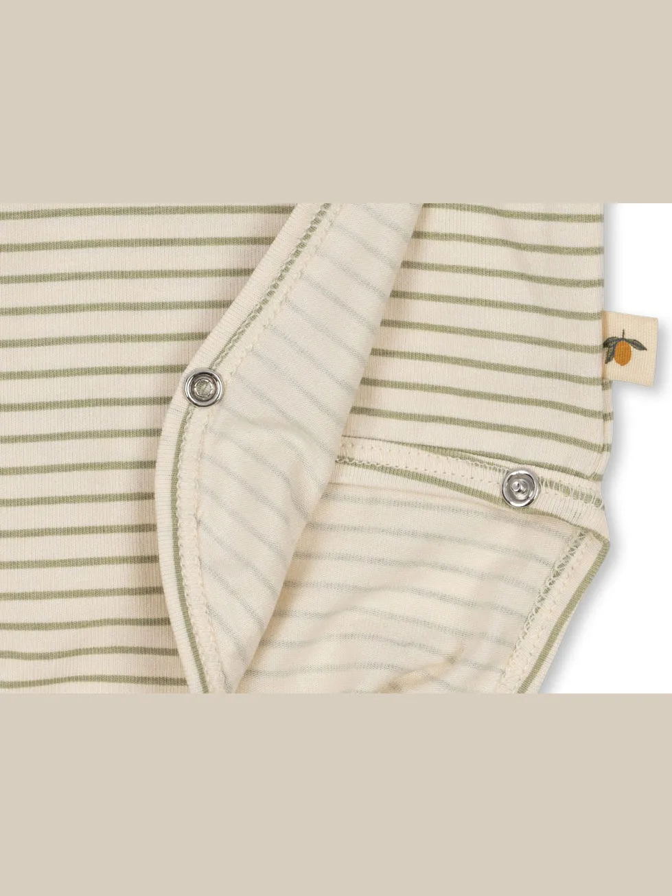 Basic Newborn Body Gots - TEA STRIPE sold by Brando product image thumbnail 2