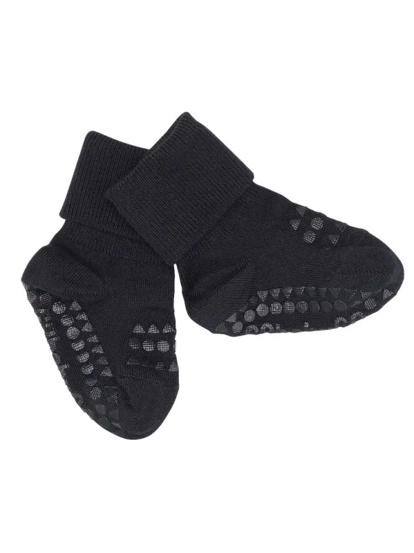 Non slip bambus sokker - Dark Blue sold by Brando