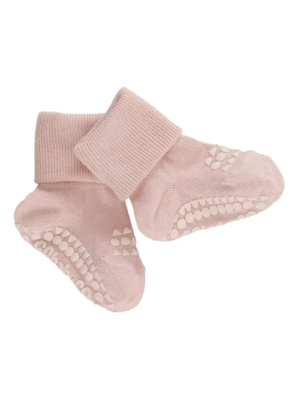 Non slip bambus sokker - soft pink sold by Brando