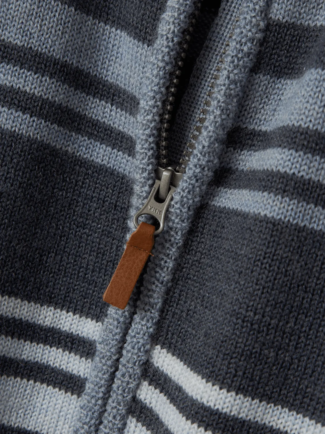 WRISS ULL STRIKKET CARDIGAN - Ombre Blue sold by Brando product image thumbnail 2