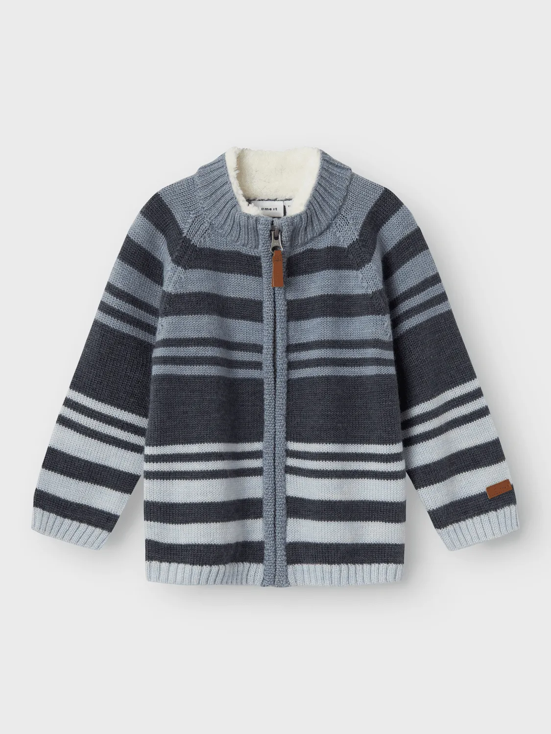 WRISS ULL STRIKKET CARDIGAN - Ombre Blue sold by Brando product image thumbnail 3