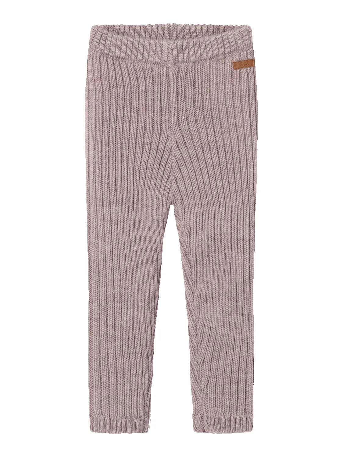 WRISS ULL STRIKKET LEGGING - Purple dove sold by Brando