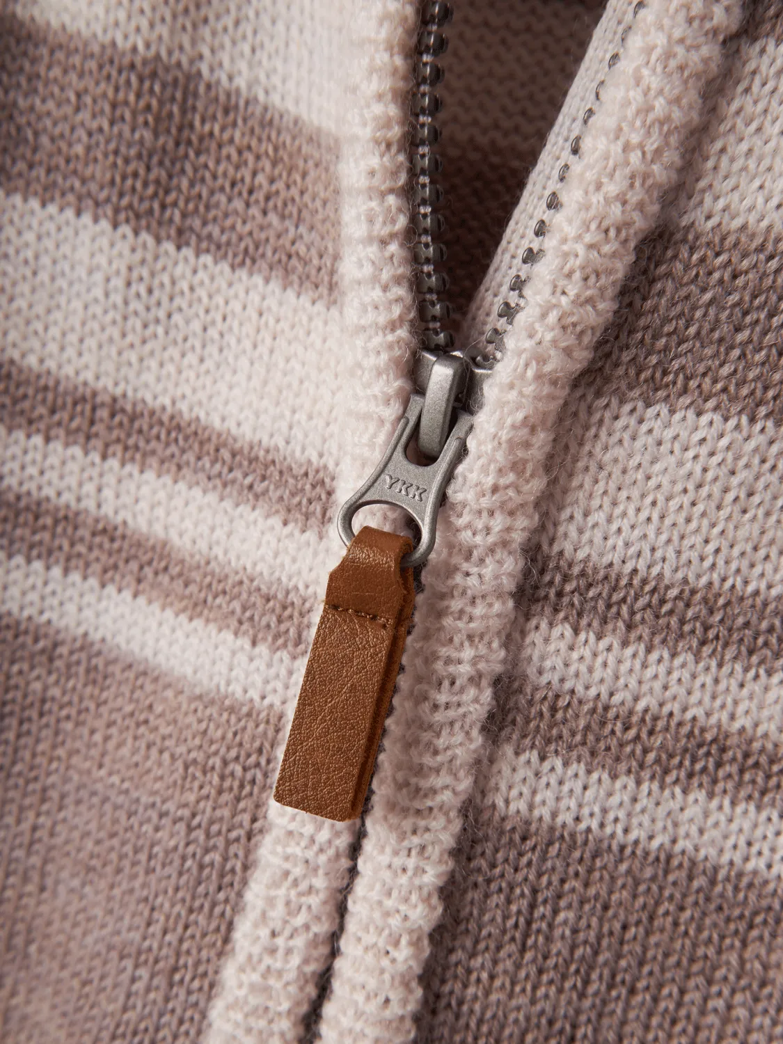 WRISS ULL STRIKKET CARDIGAN - Purple dove sold by Brando product image thumbnail 2