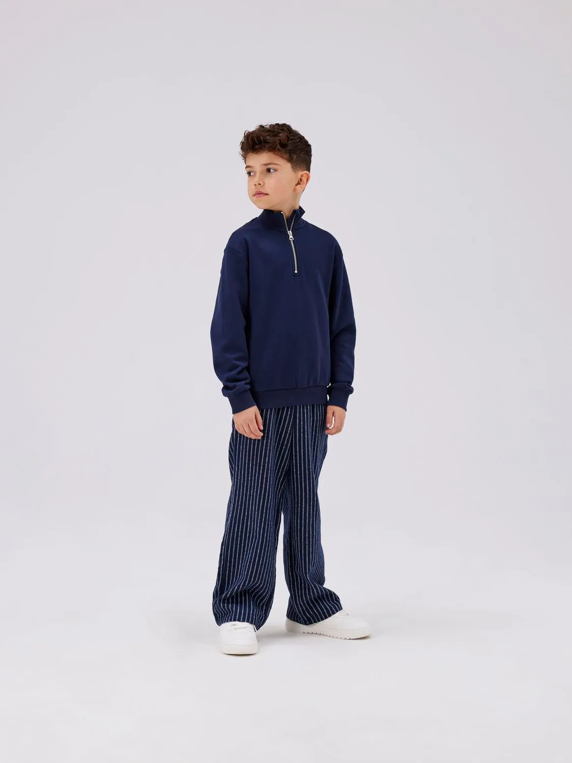 Story Zip Genser - Navy Blazer sold by Brando product image thumbnail 5