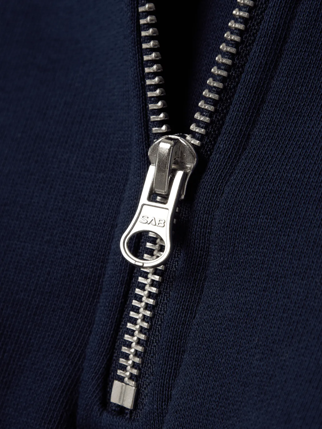 Story Zip Genser - Navy Blazer sold by Brando product image thumbnail 2