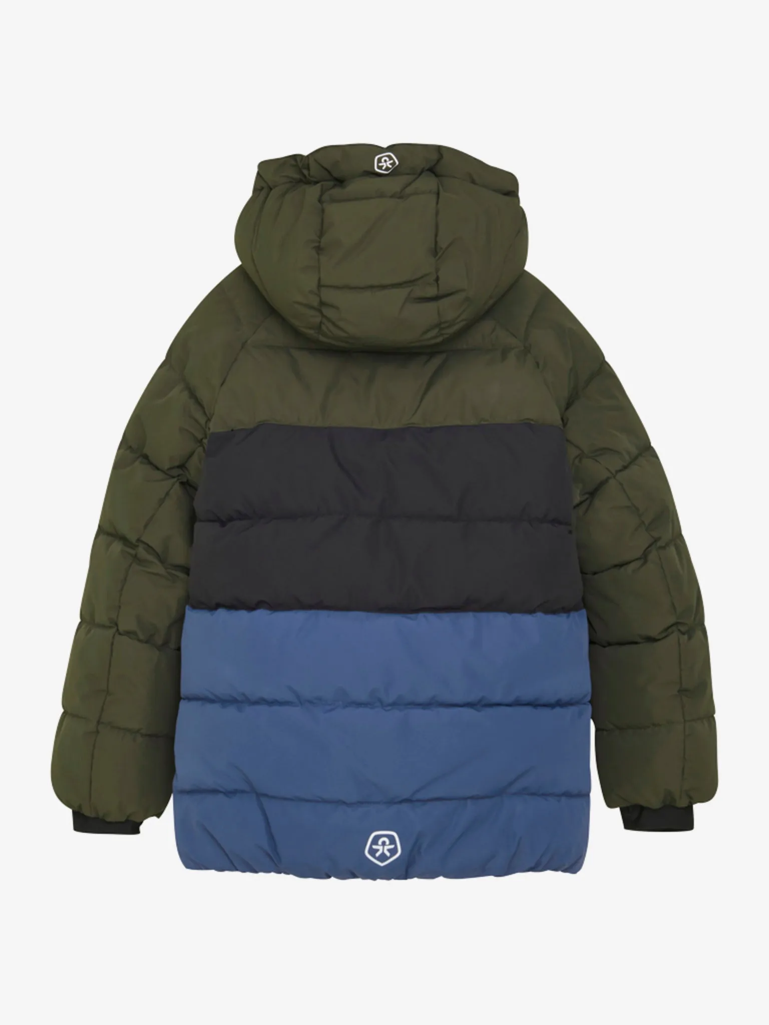 Colorblock Quilt jakke - Grape Leaf sold by Brando product image thumbnail 2