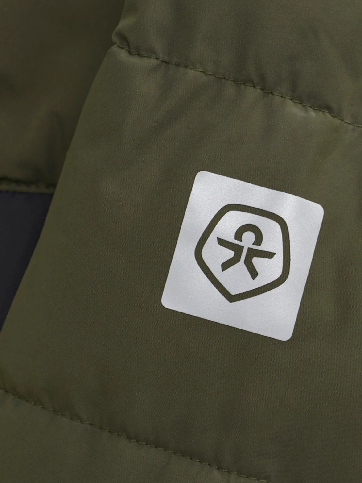 Colorblock Quilt jakke - Grape Leaf sold by Brando product image thumbnail 4