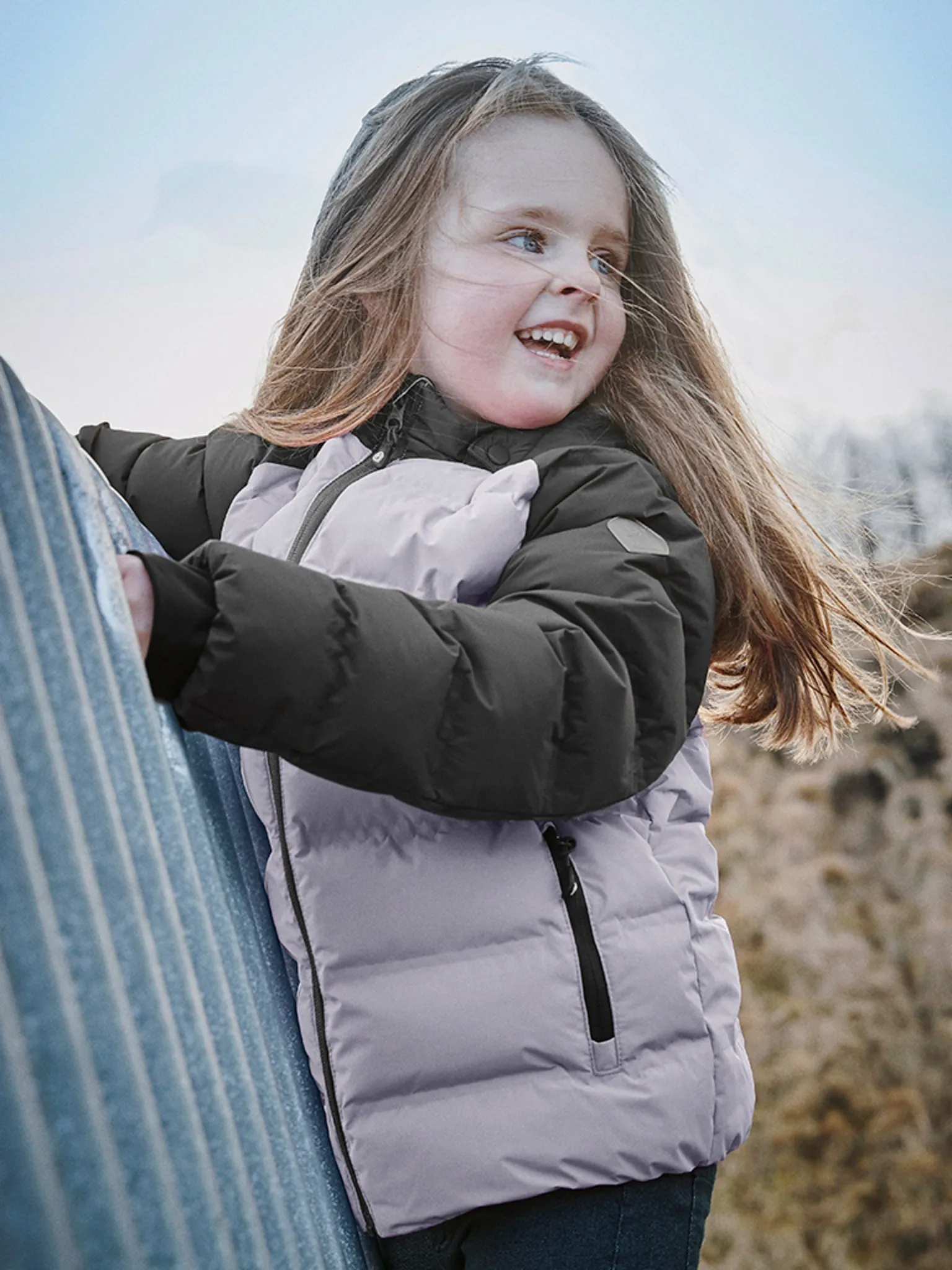 Quilt Contrast jakke - Languid Lavender sold by Brando product image thumbnail 5