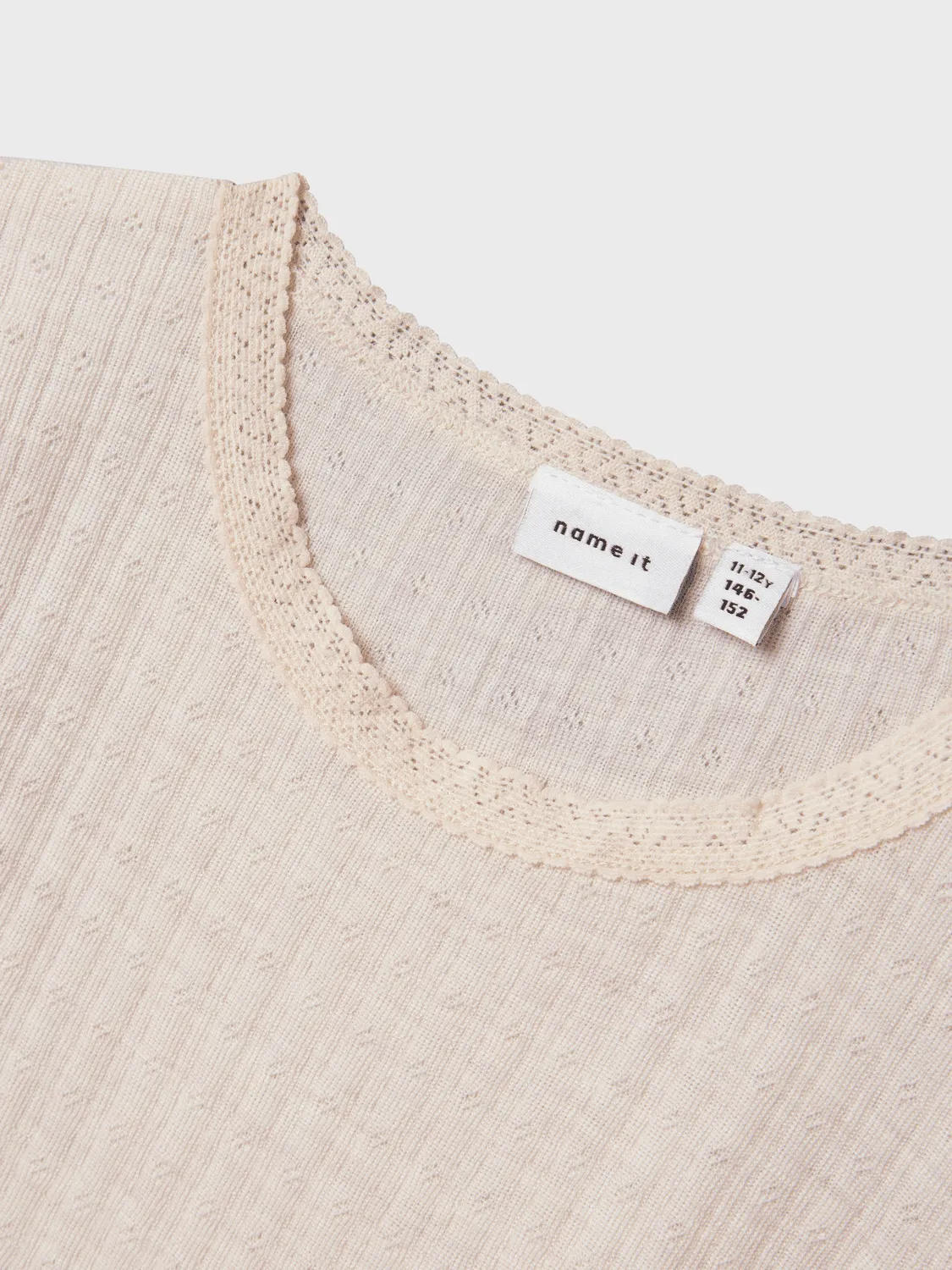 Wossa Ull Rib Genser - Lilac Ash sold by Brando product image thumbnail 2