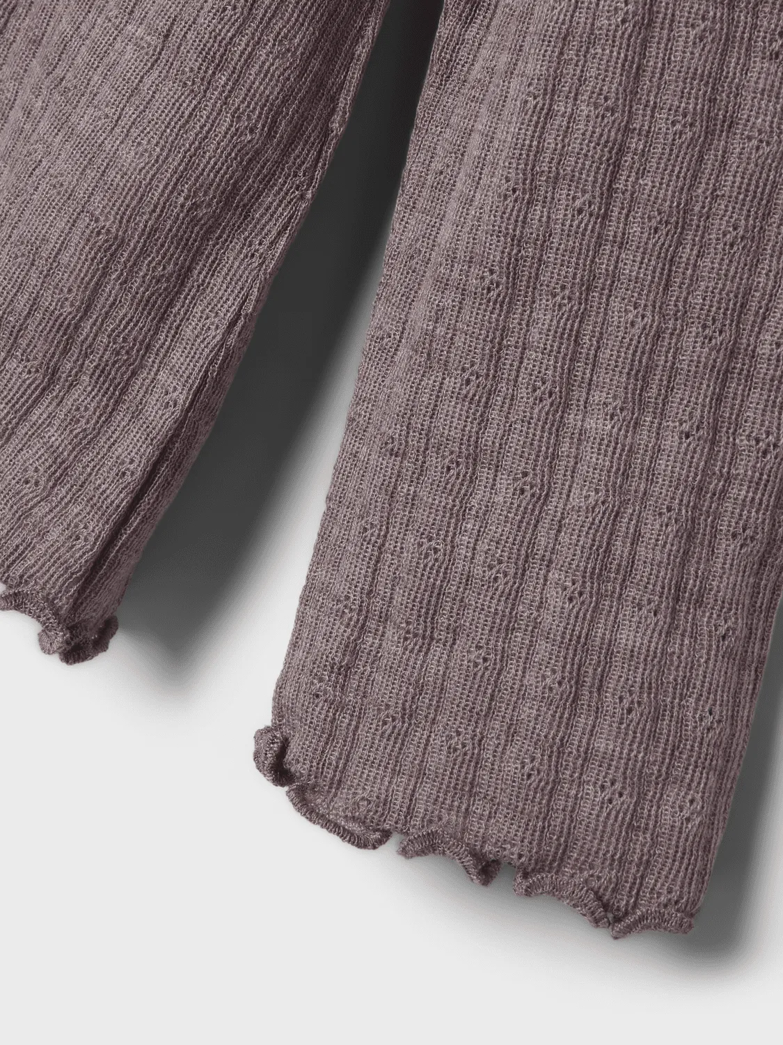 Wossa Ull Rib Genser - Purple dove sold by Brando product image thumbnail 2