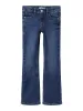 Polly Skinny Boot Jeans - Dark Blue Denim sold by Brando