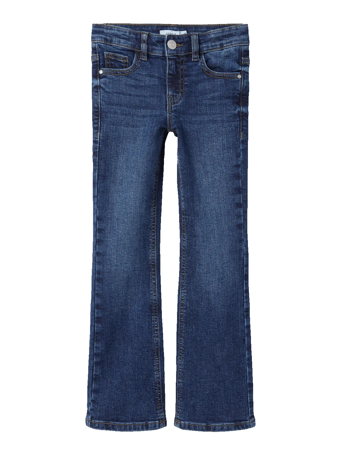 Polly Skinny Boot Jeans - Dark Blue Denim sold by Brando
