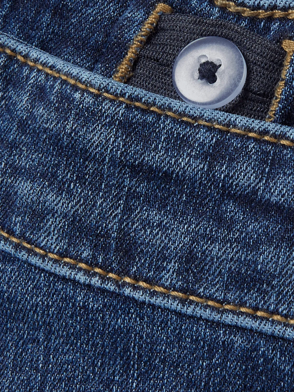 Polly Skinny Boot Jeans - Dark Blue Denim sold by Brando product image thumbnail 4