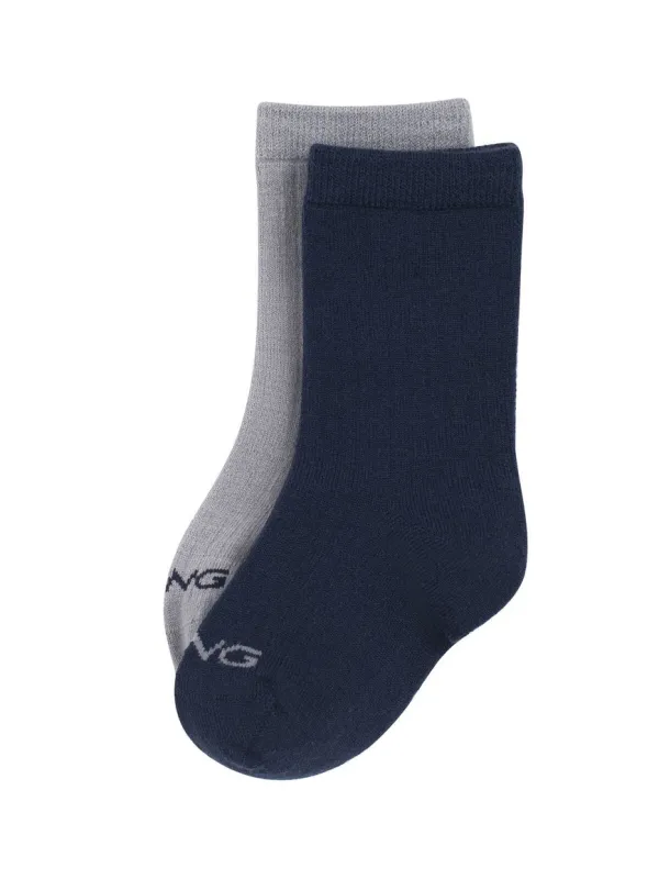 Toasty 2 Pack Wool Socks - Blue sold by Brando