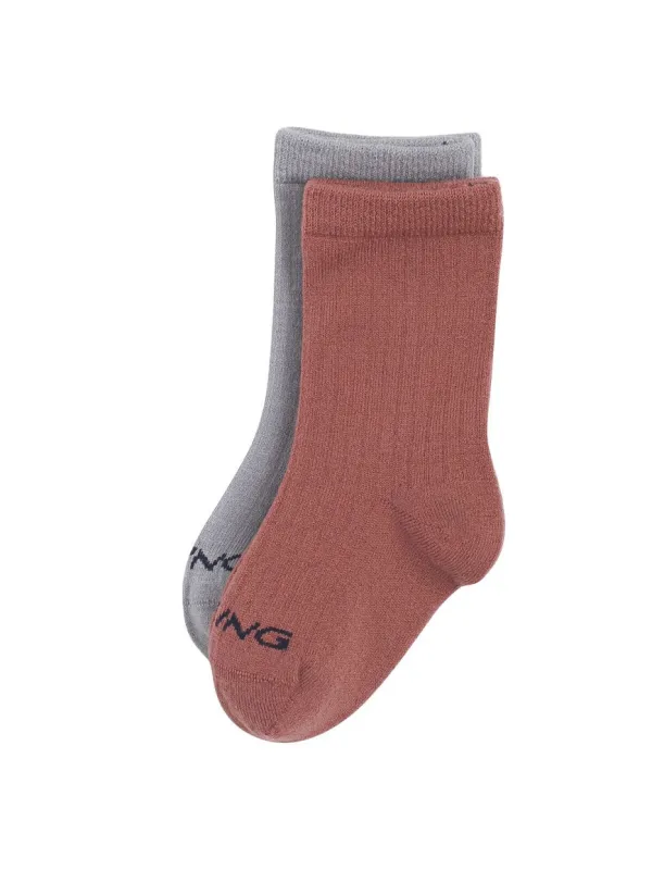 Toasty 2 Pack Wool Socks - Pink sold by Brando