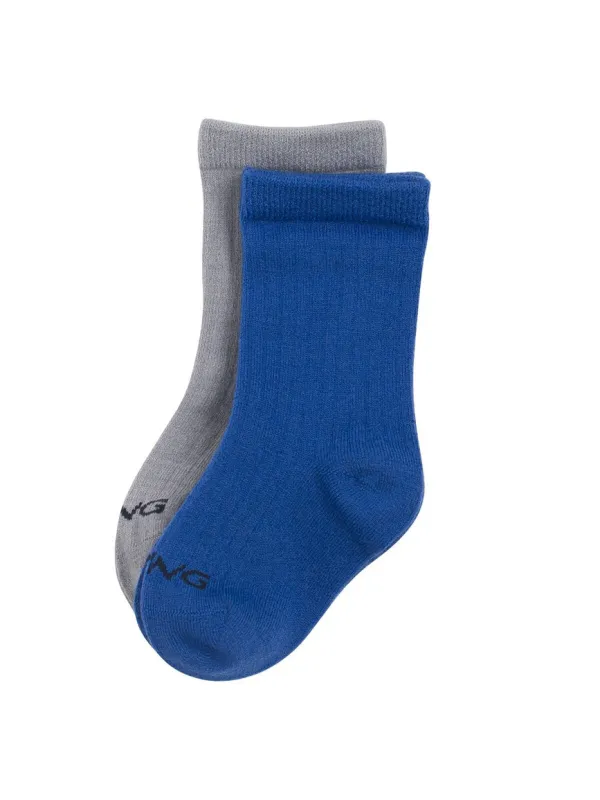 Toasty 2 Pack Wool Socks - Blå og grå sold by Brando