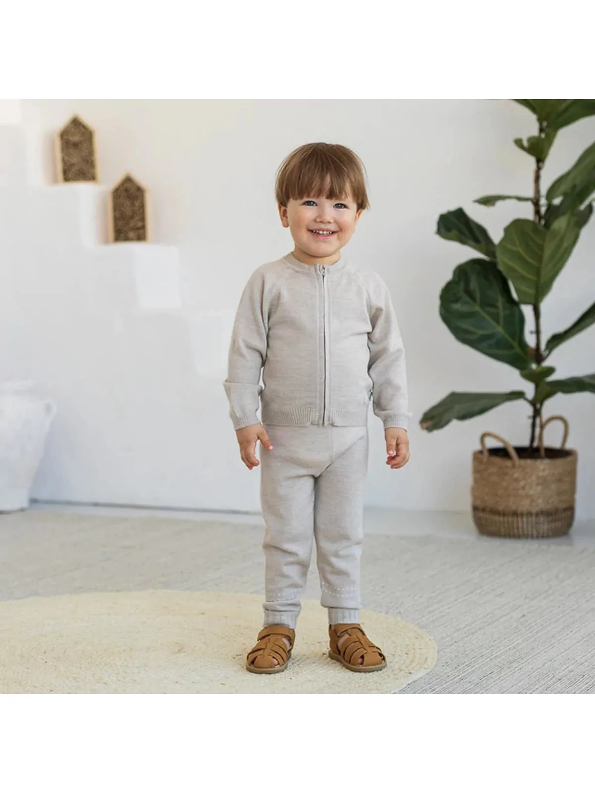 Bukse tynn classic - Lys Beige sold by Brando product image thumbnail 2